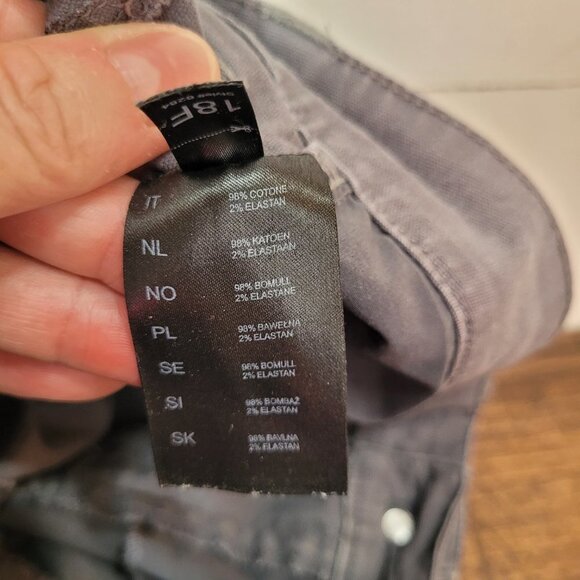 KUHL Pants Women's sz 8S Dark Grey Hiking Crop Mid Rise Tapered Leg Pants - Picture 6 of 9